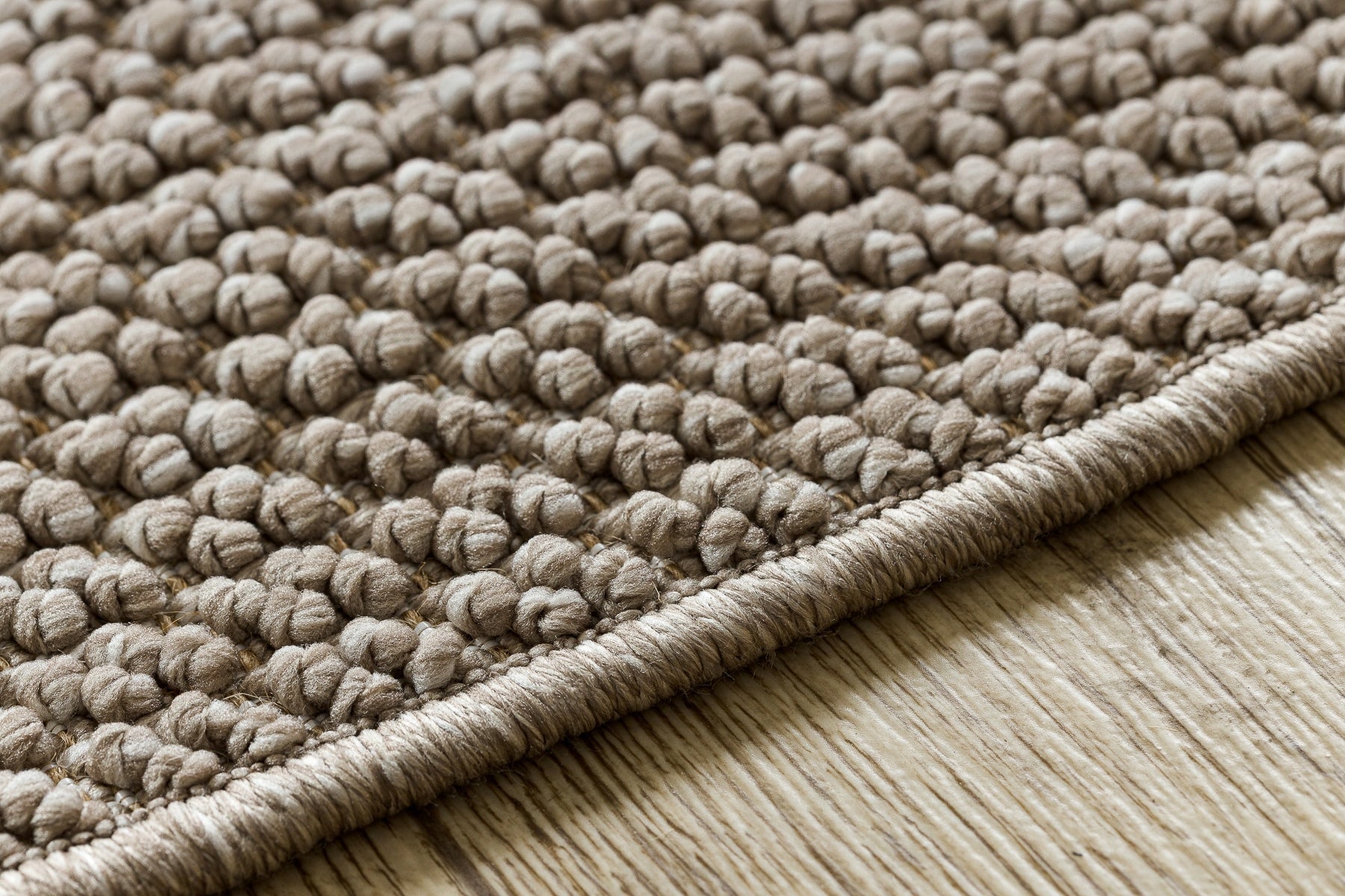 Carpet CASABLANCA brown loop SOFT 150x250 cm Color brown