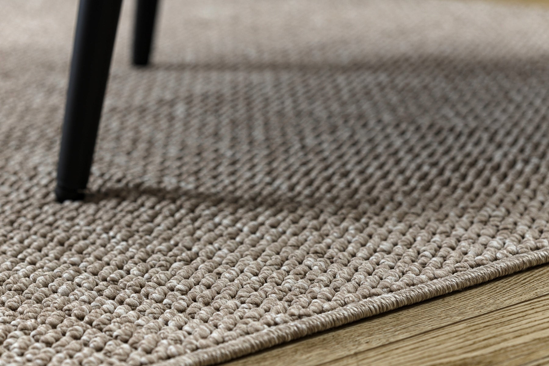 Carpet CASABLANCA brown loop SOFT 150x250 cm Thickness 10 mm