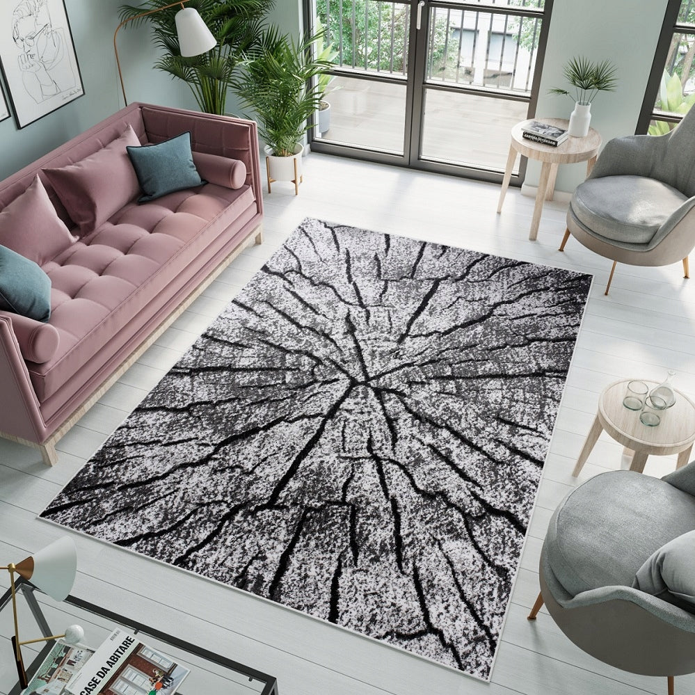 Carpet Canvas 200x300 for living room trunk tree nature effect 3D Modern Designs Brand no brand