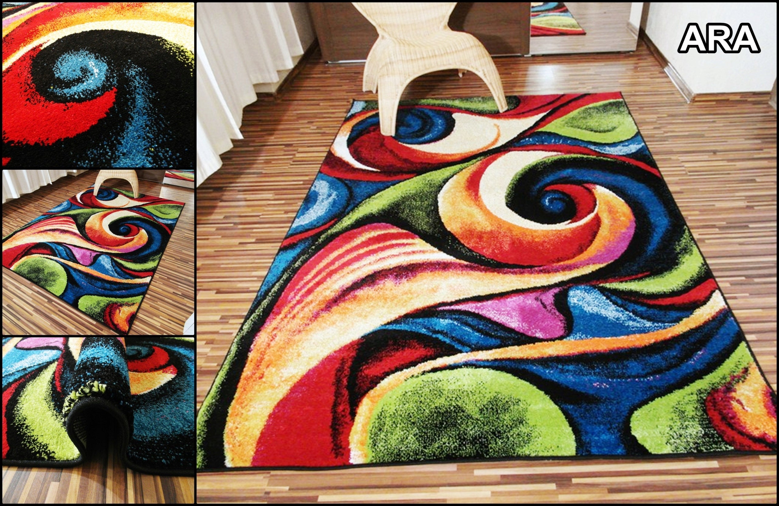 Carpet Magic Frize 120x170 Colorful Mix of patterns Manufacturer code pic