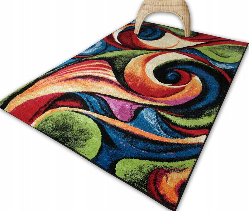 Carpet Magic Frize 120x170 Colorful Mix of patterns
