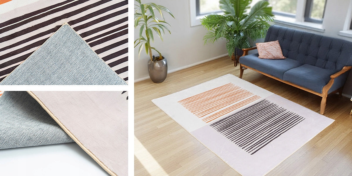 Carpet NOVO 160x200 non-slip soft silky modern living room Length 160 cm