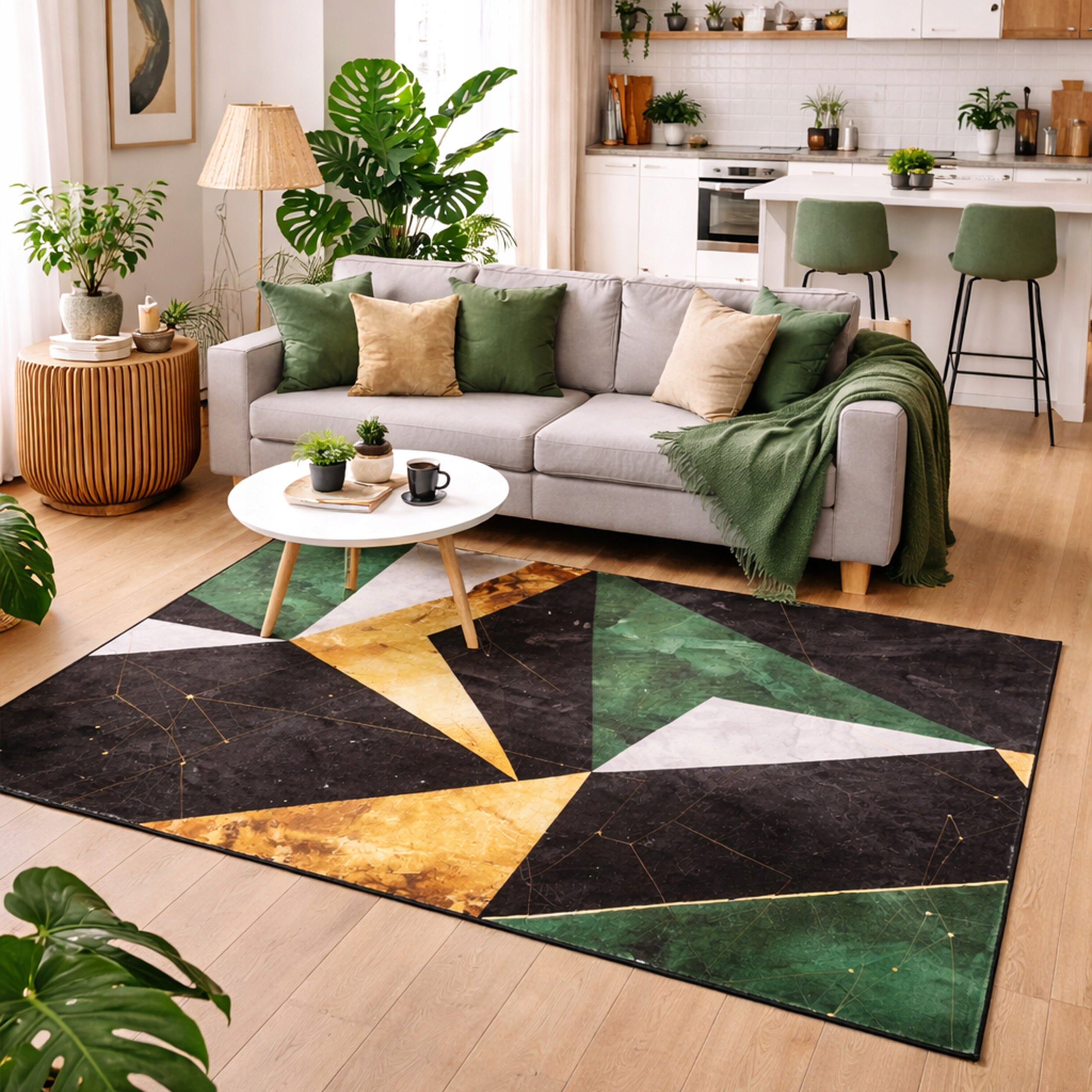 Carpet NOVO 200x200 non-slip soft silky modern living room Length 200 cm