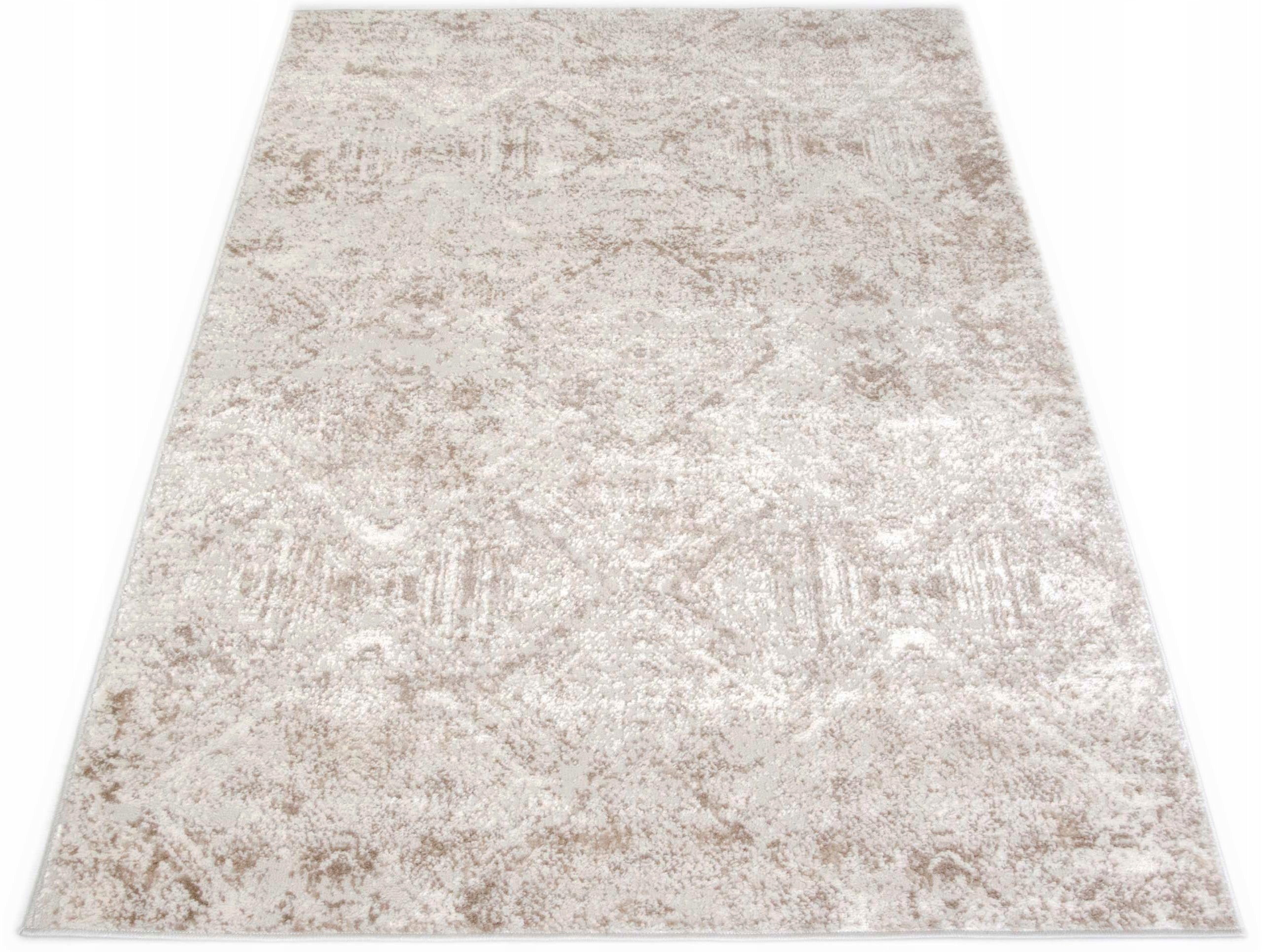 Carpet PORTLAND Modern Light Beige For Living Room Bedroom 160x230 cm Length 230 cm