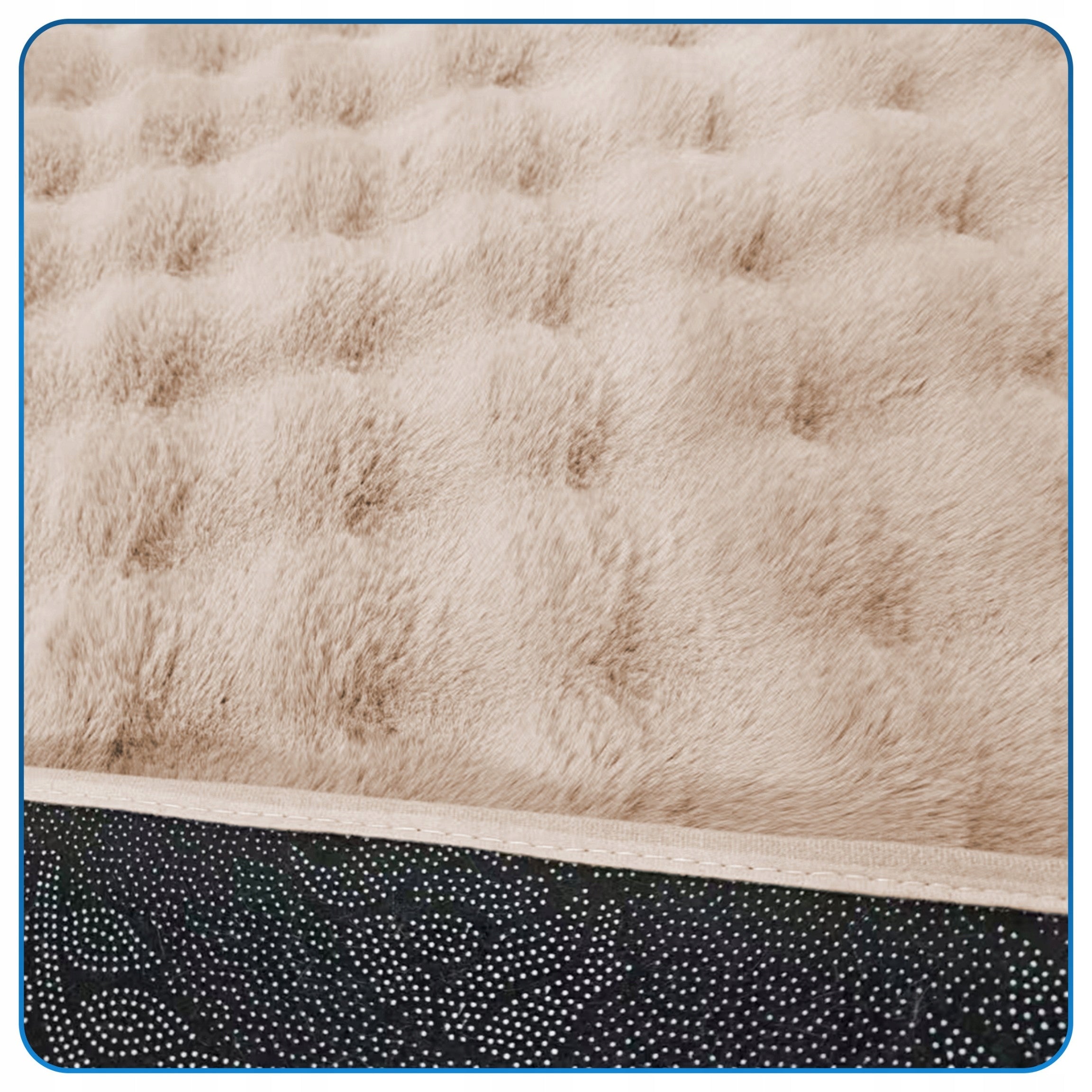 Carpet Rabbit Bubble 120x170 cm plush for living room fur rabbit velvet Brand Strado