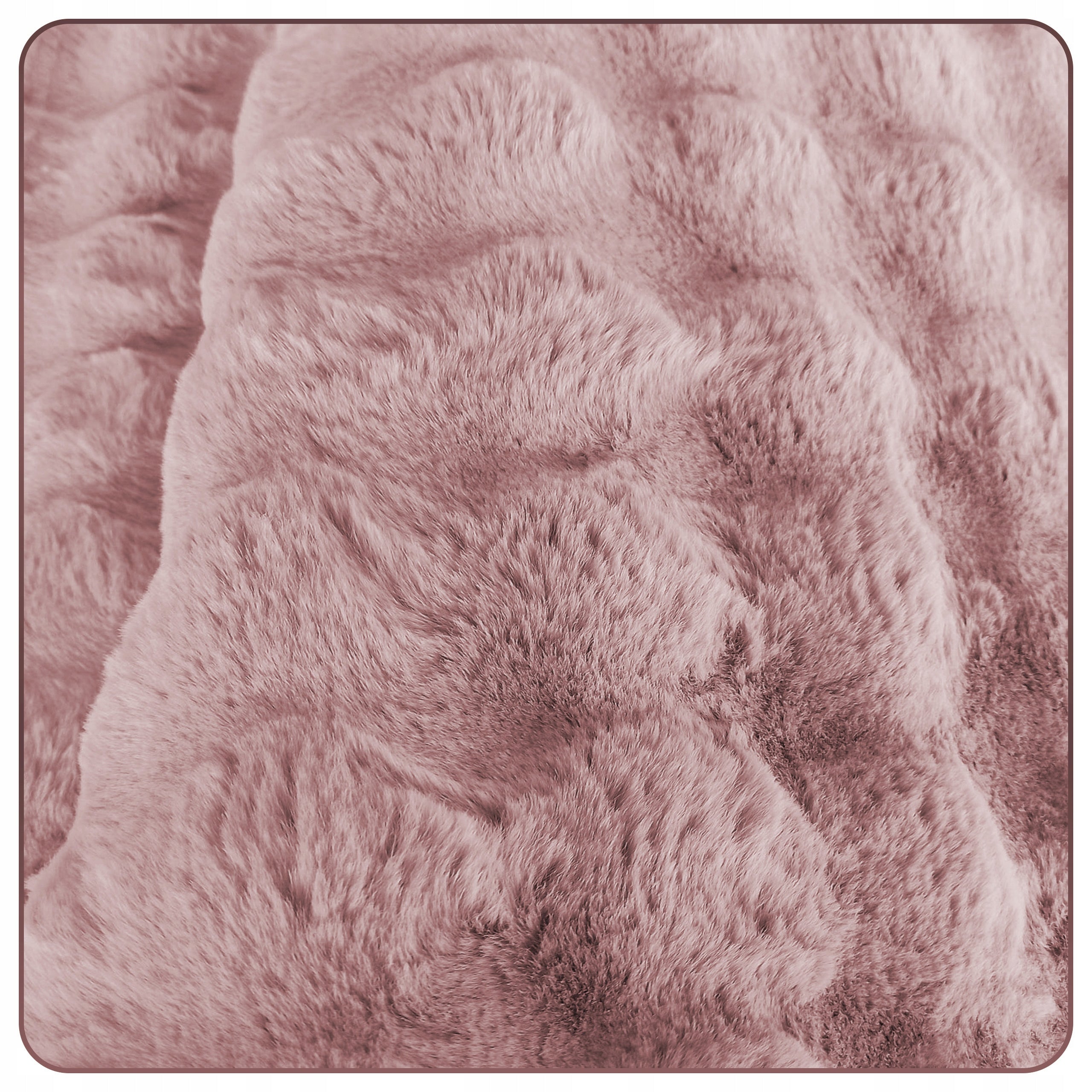 Carpet Rabbit Bubble 140x200 cm plush for living room fur rabbit velvet Packaging status original