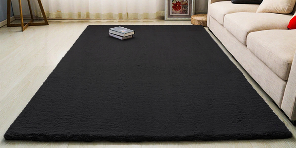 Carpet Rabbit fur rabbit non-slip modern soft 160x230 Brand Strado