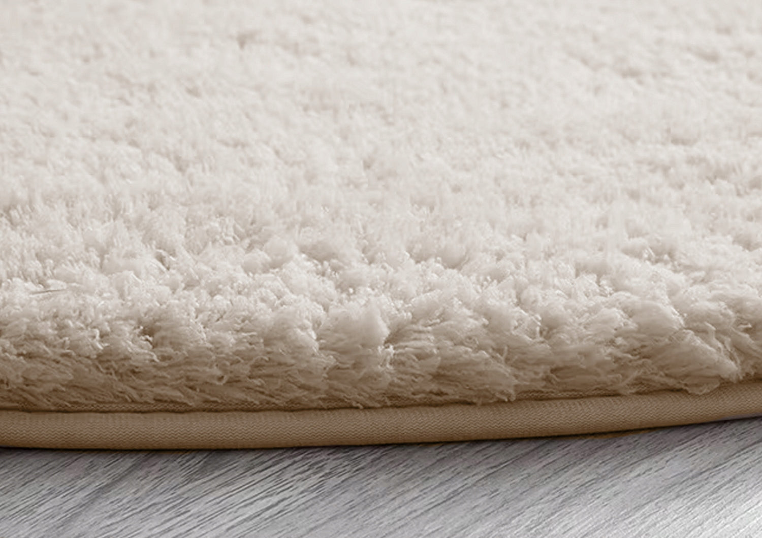Carpet Round Alpaca non-slip soft modern living room 160x160 Kind furry