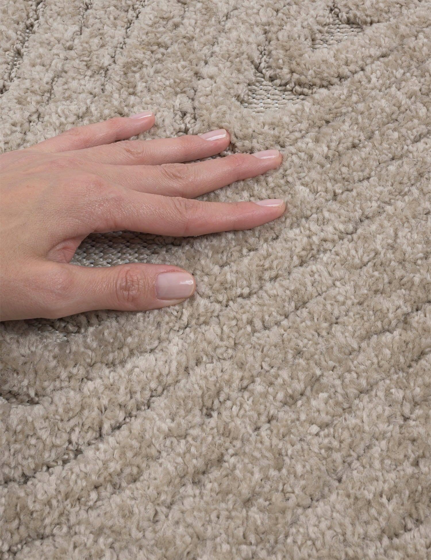 Carpet SIDEWALK Boho Cora 80x150 cm Beige RUG for BEDROOM modern Product width 80 cm