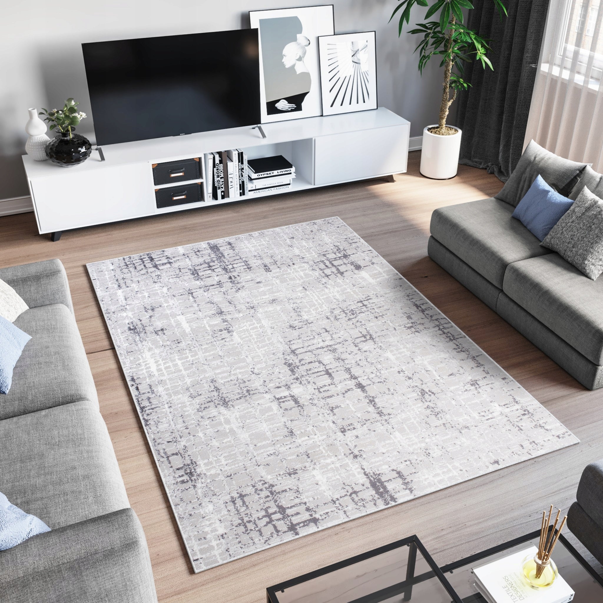 Carpet SKY Unique two-level 140x200 s17 Brand Dywany Chemex