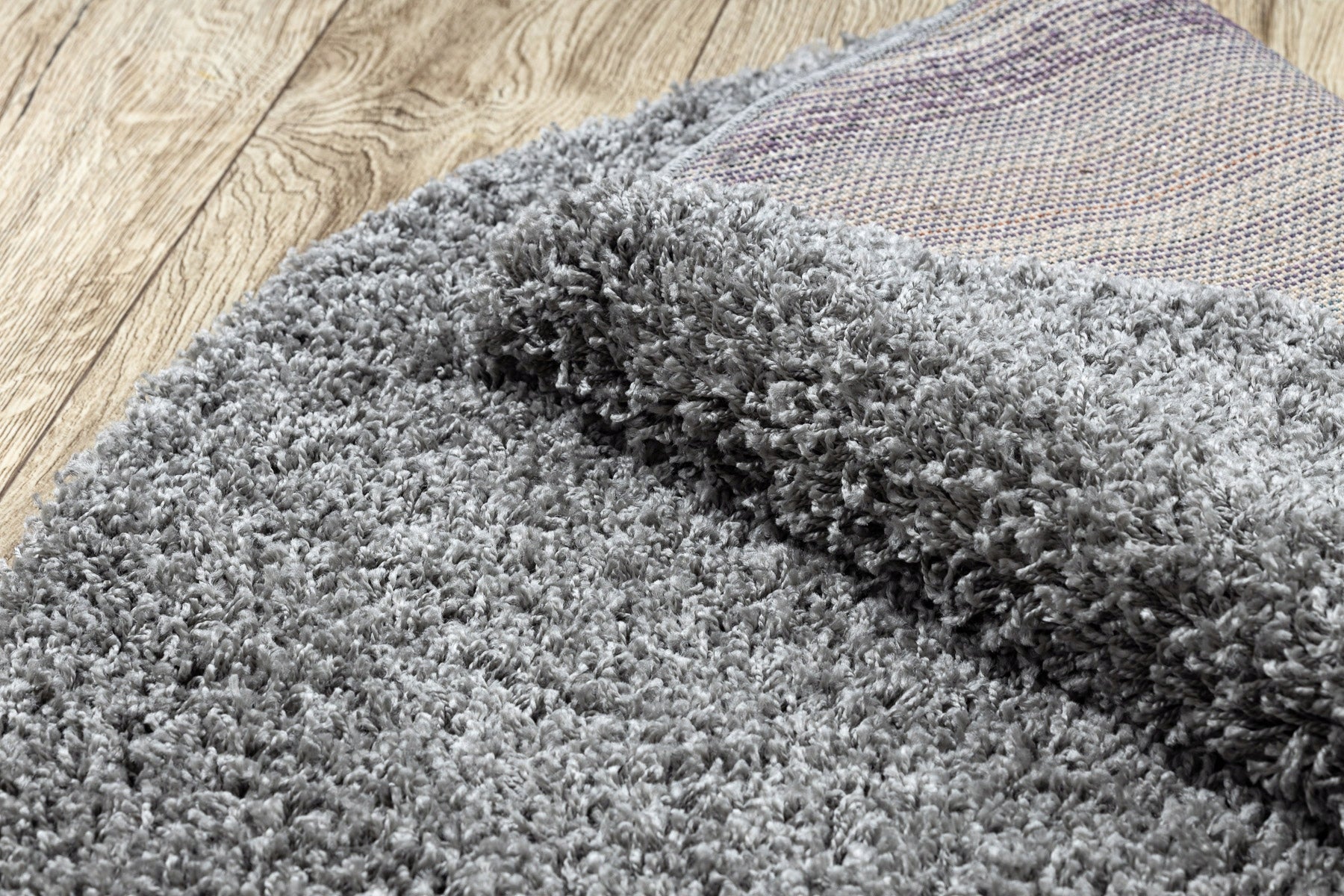 Carpet SOFFI circle shaggy 5cm GREY 120 cm Brand Dywany Łuszczów