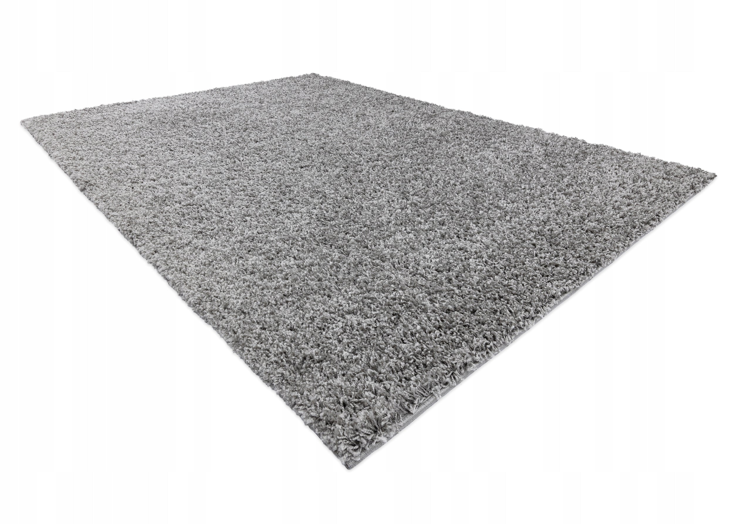 Carpet SOFFI shaggy 140x190 cm thick GREY QUALITY Brand Dywany Łuszczów