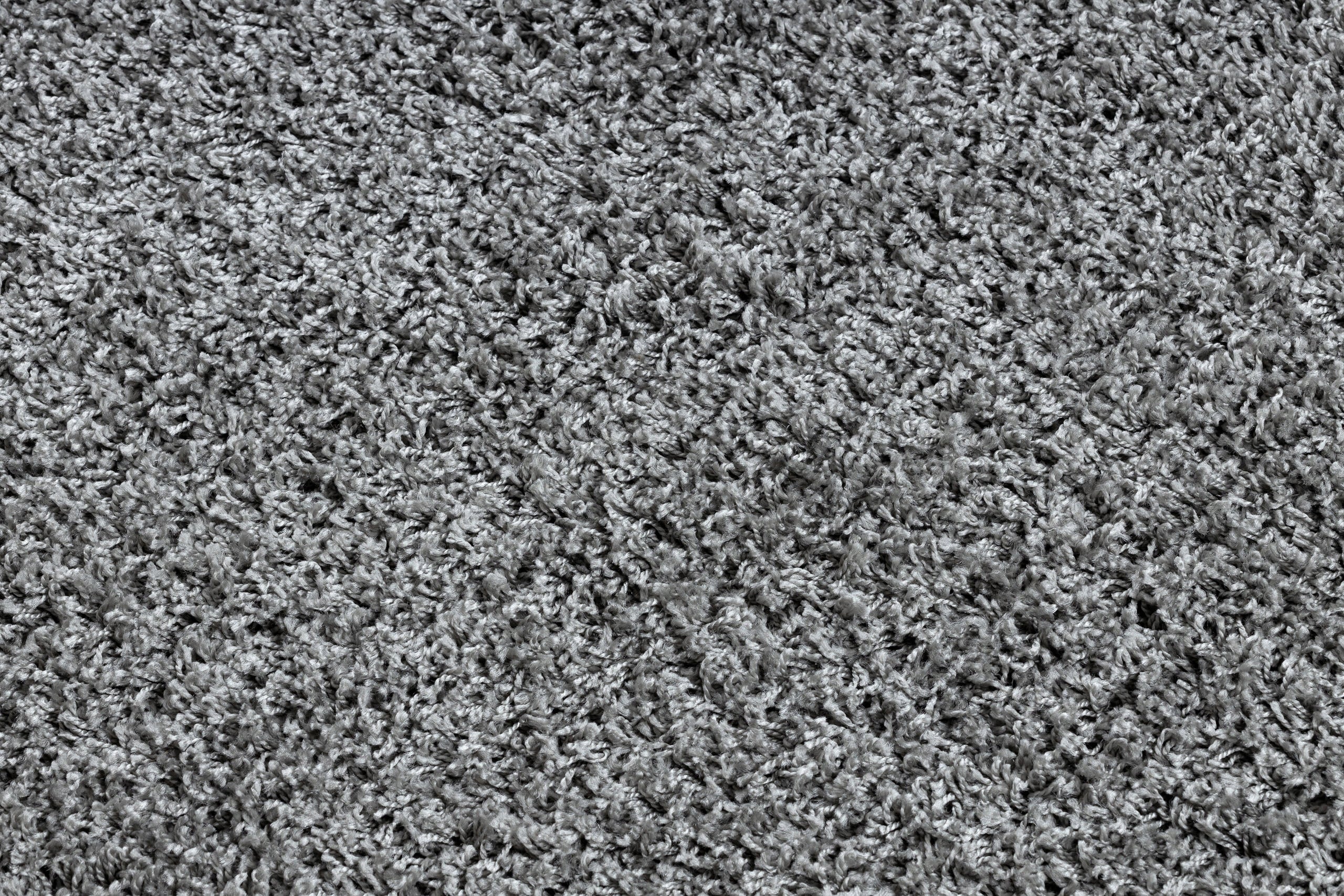 Carpet SOFFI shaggy 140x190 cm thick GREY QUALITY Length 190 cm