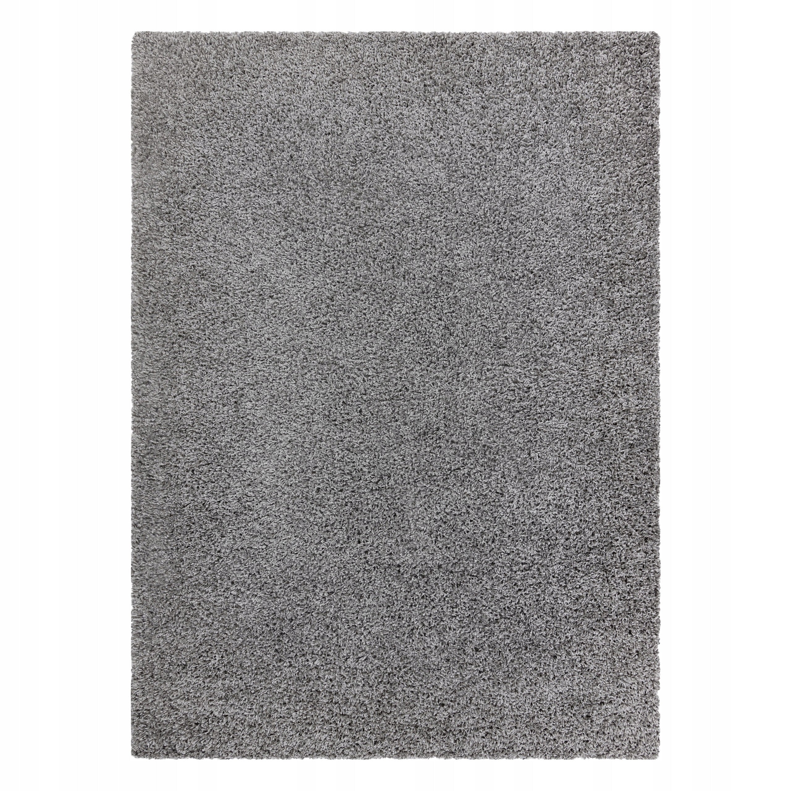 Carpet SOFFI shaggy 140x190 cm thick GREY QUALITY Manufacturer code AF076