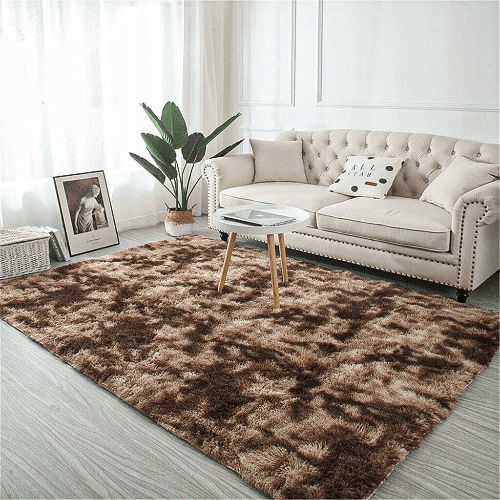 Carpet Shaggy Ombre non-slip modern living room soft 160x200 Product width 200 cm