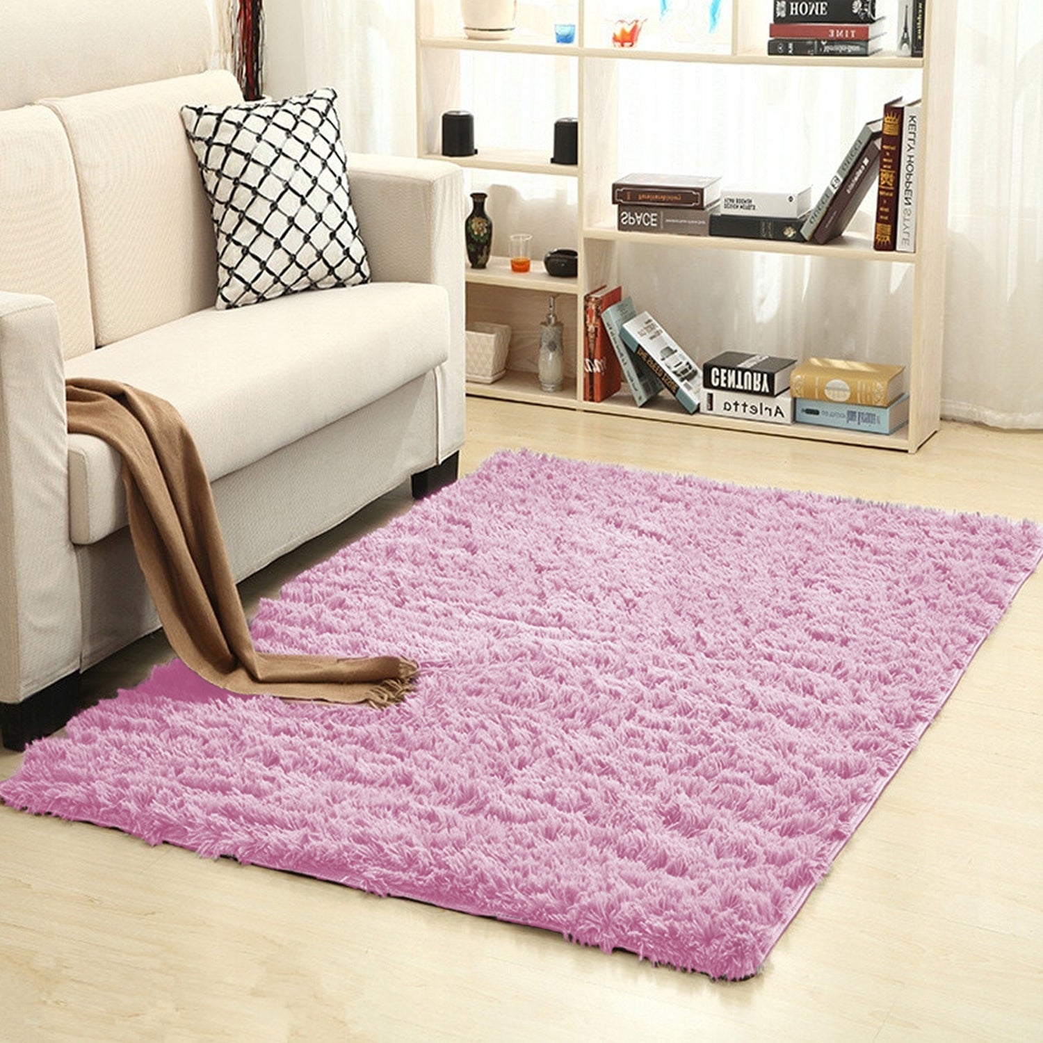 Carpet Shaggy non-slip modern living room soft fluffy 120x160 Packaging status original