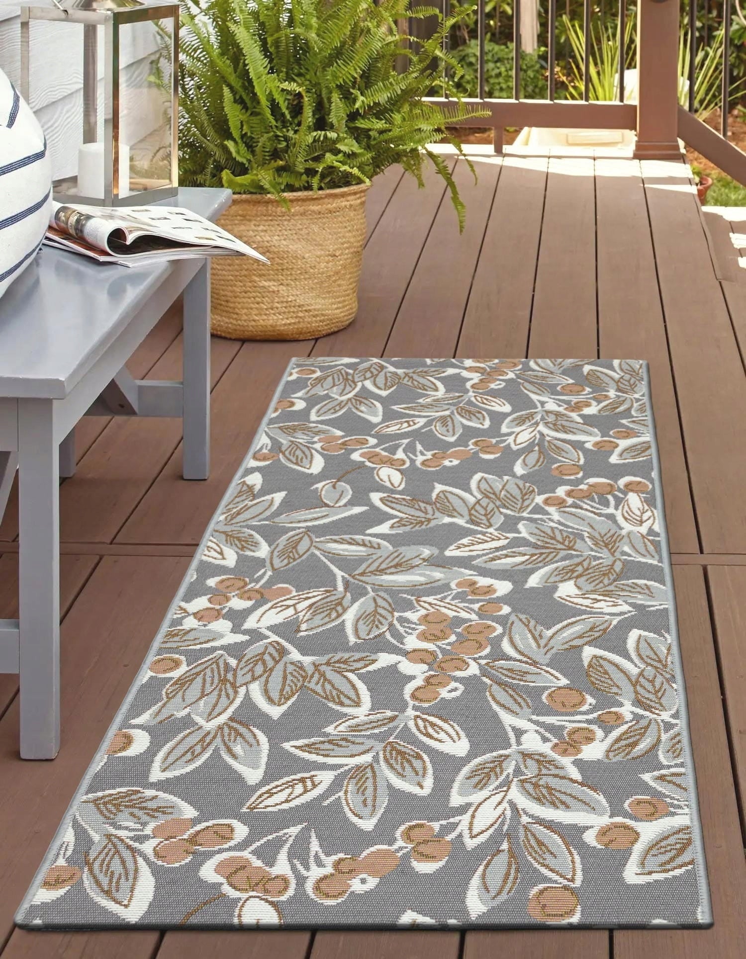 Carpet Sidewalk 60x140 Outdoor Waterproof Terrace for Terrace Balcony Woven Brand e-floor