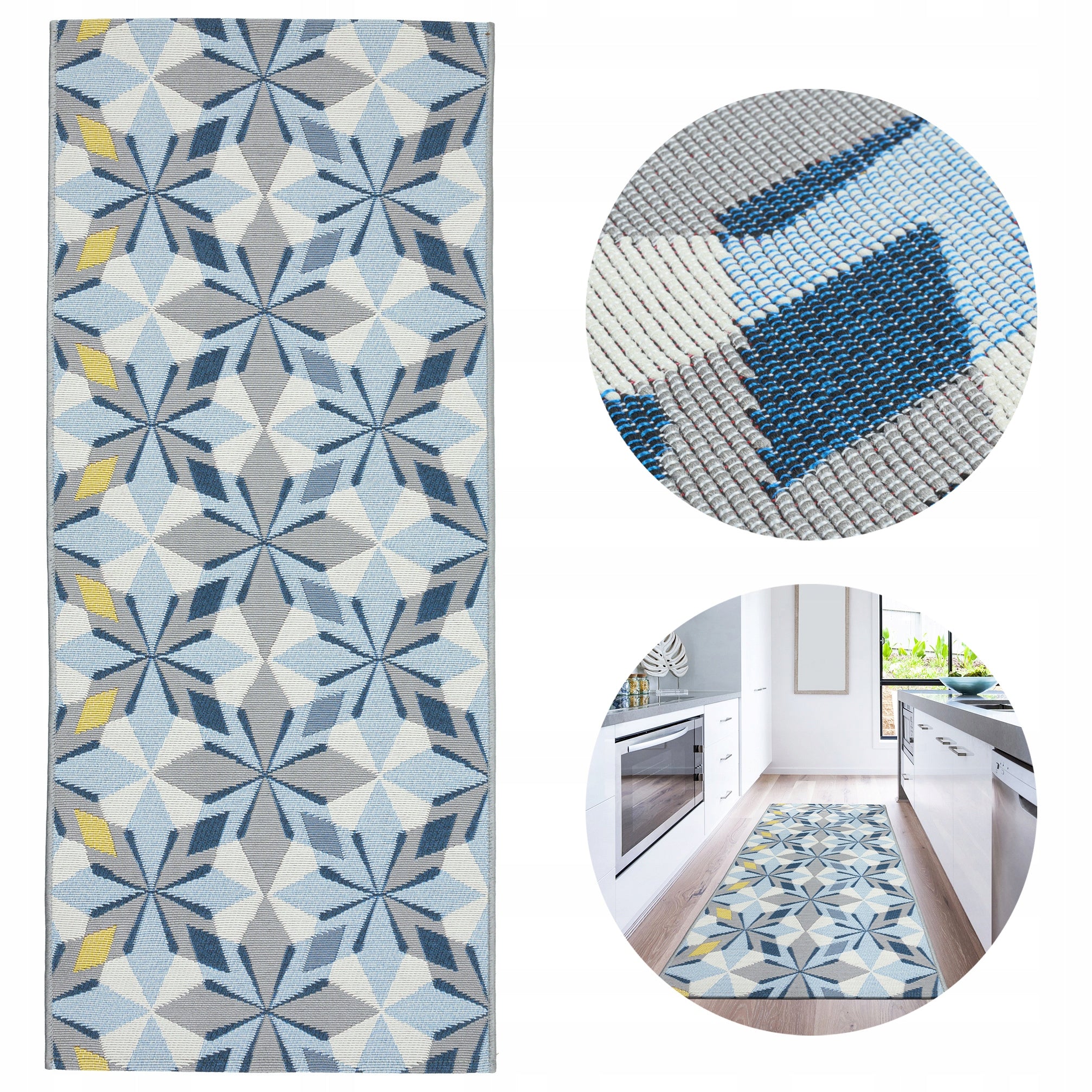 Carpet Sidewalk 80x200 Outdoor Waterproof Terrace for Terrace Balcony Woven