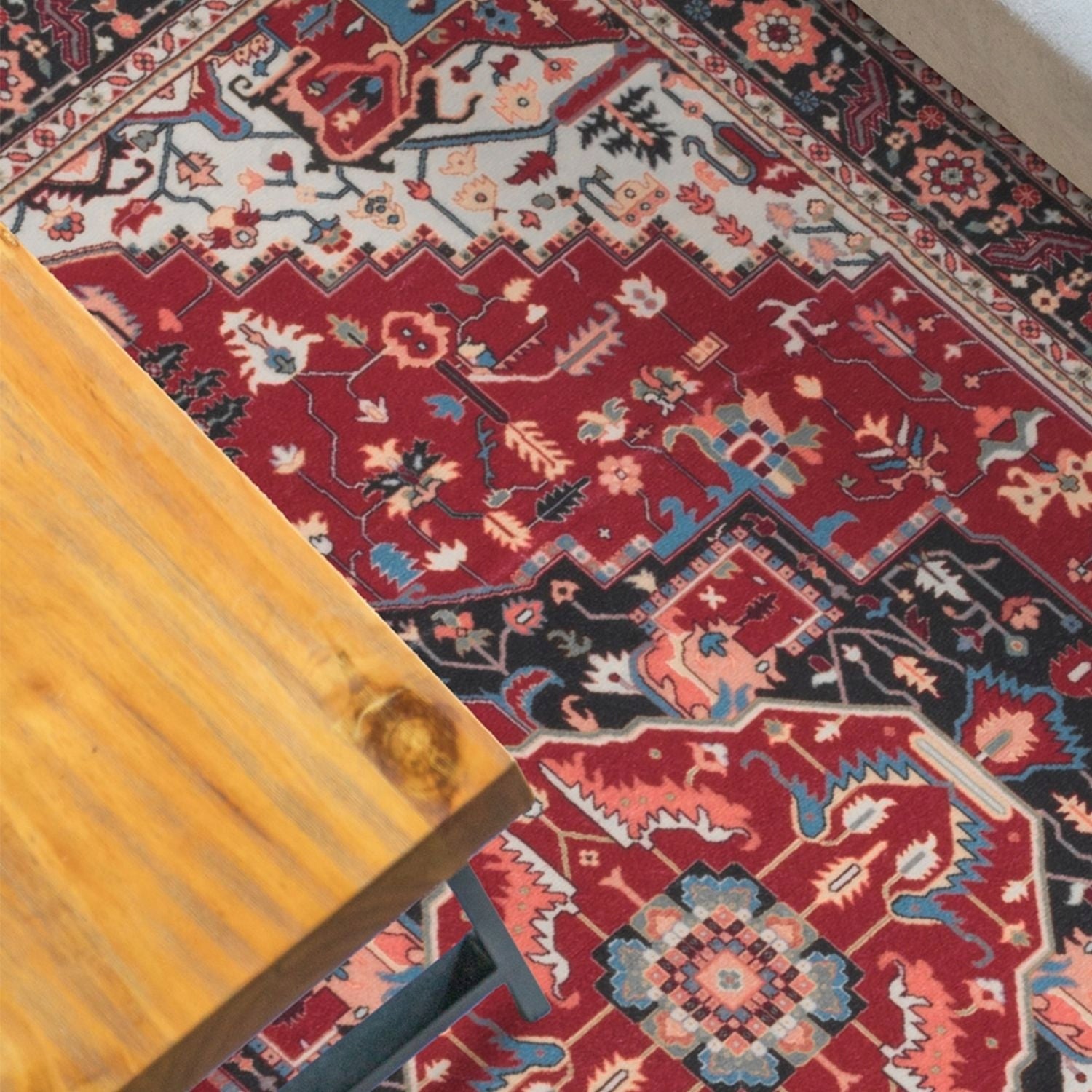 Carpet for Living Room Classic 160x230cm Elegant Anti-slip Washable Thickness 8 mm