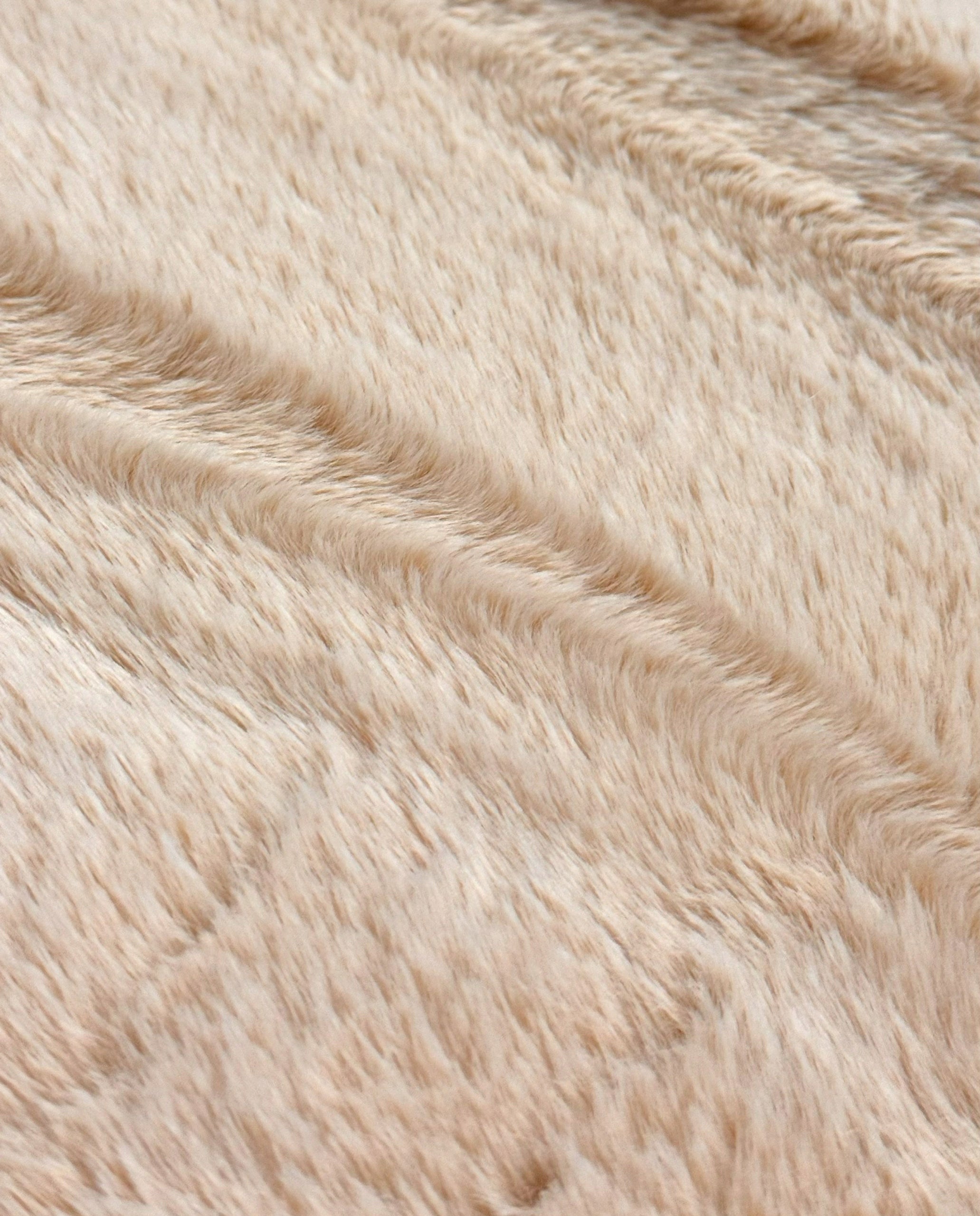 Carpet for living room Rabbit 140x200 cm fluffy rabbit fur non-slip Brand Strado