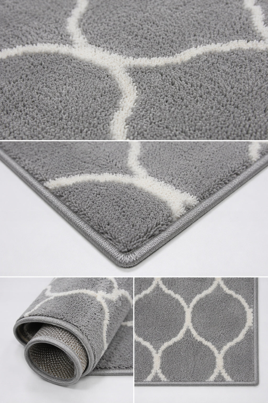 Carpet for living room bedroom modern 160 x 230 FASHIONABLE pattern gray color Merlin Brand Marbex