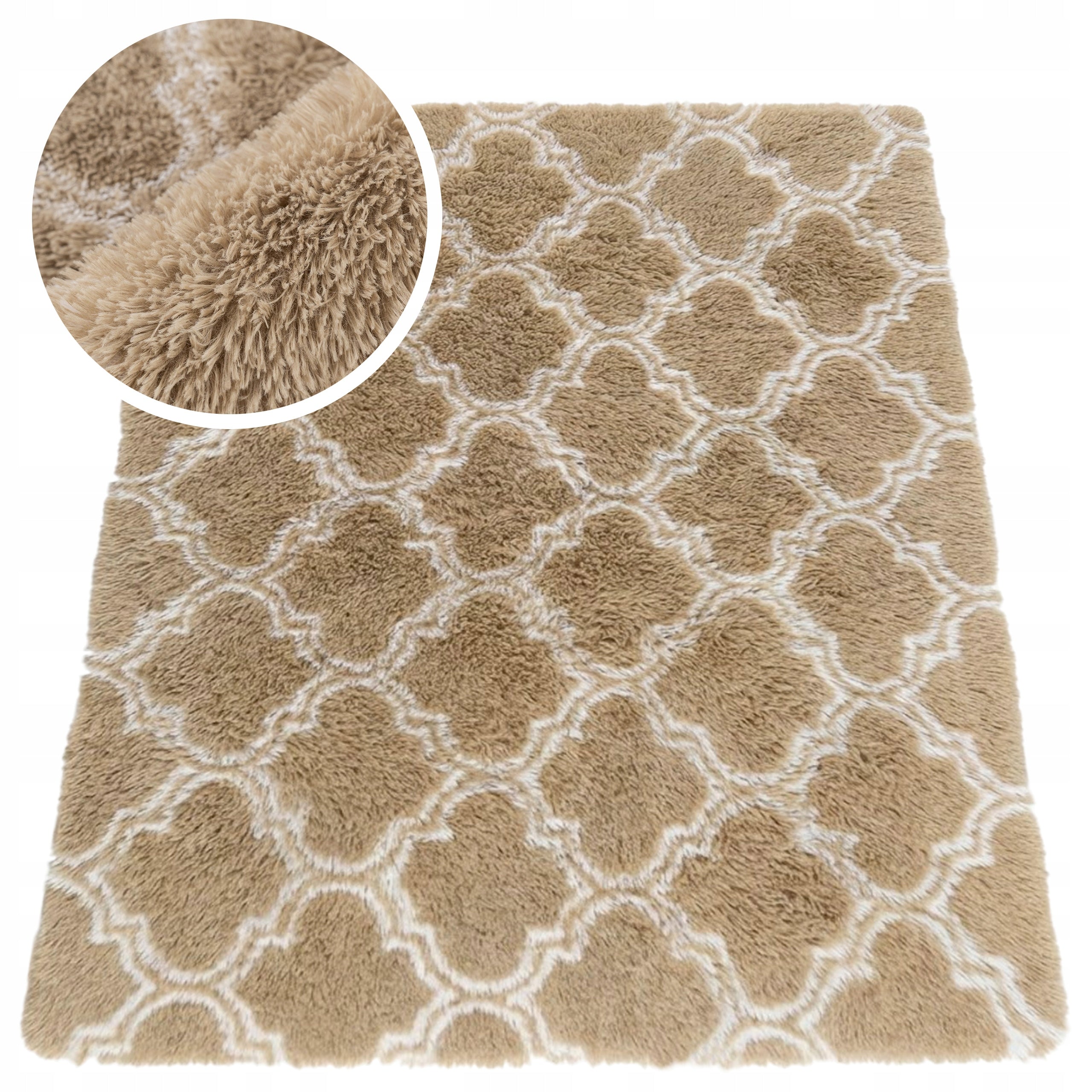 Carpet for living room shaggy DECOR non-slip soft fluffy fashionable 200x250 Packaging status original