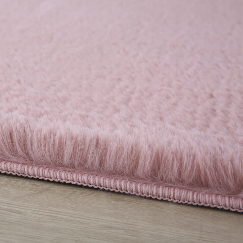 Carpet plush Rabbit soft touch fluffy soft powder pink 200 cm x 290 cm Brand Ayyildiz