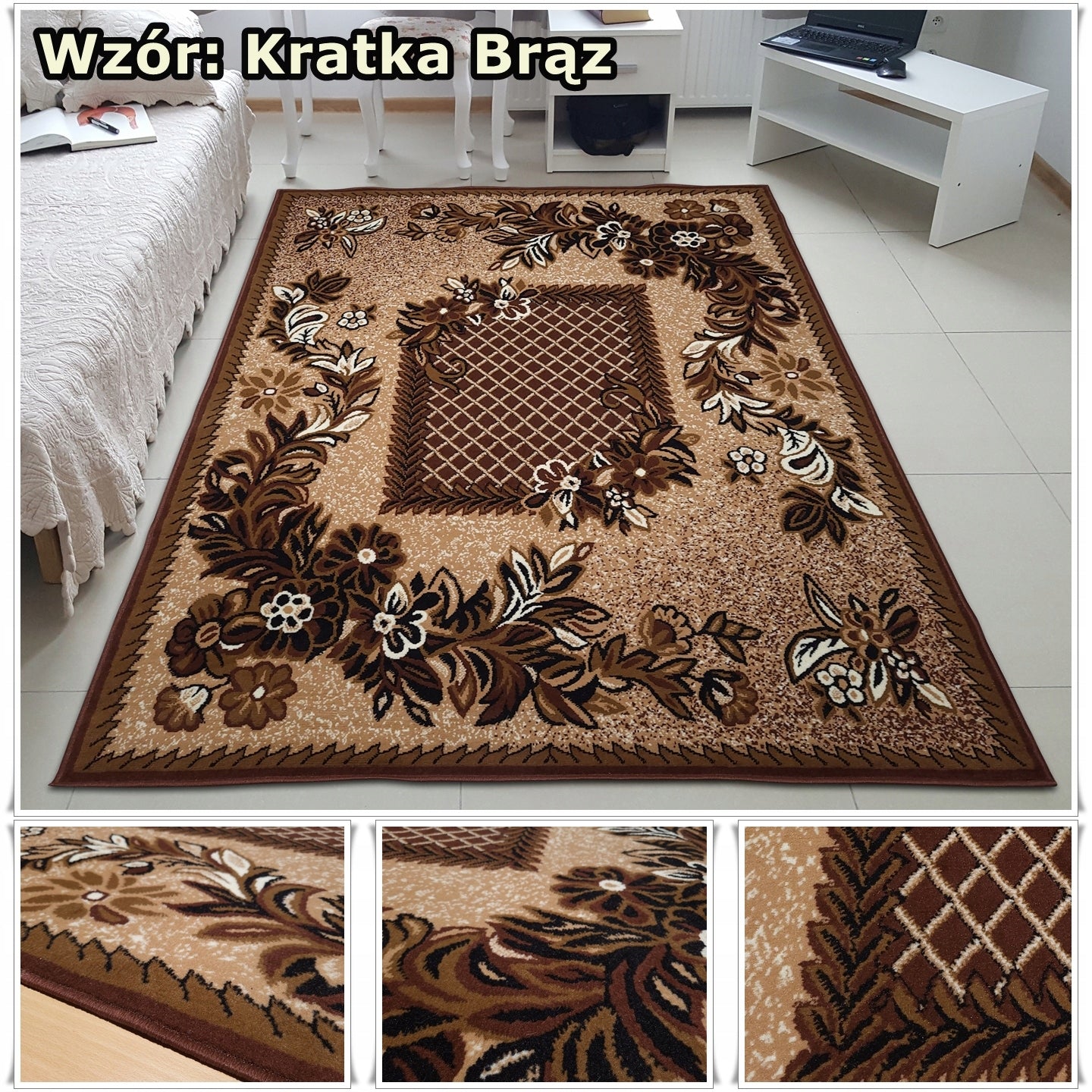 Carpet with bristles 180x250 cm Carpets for living room Alfa Woven Various Designs Kind with short hair