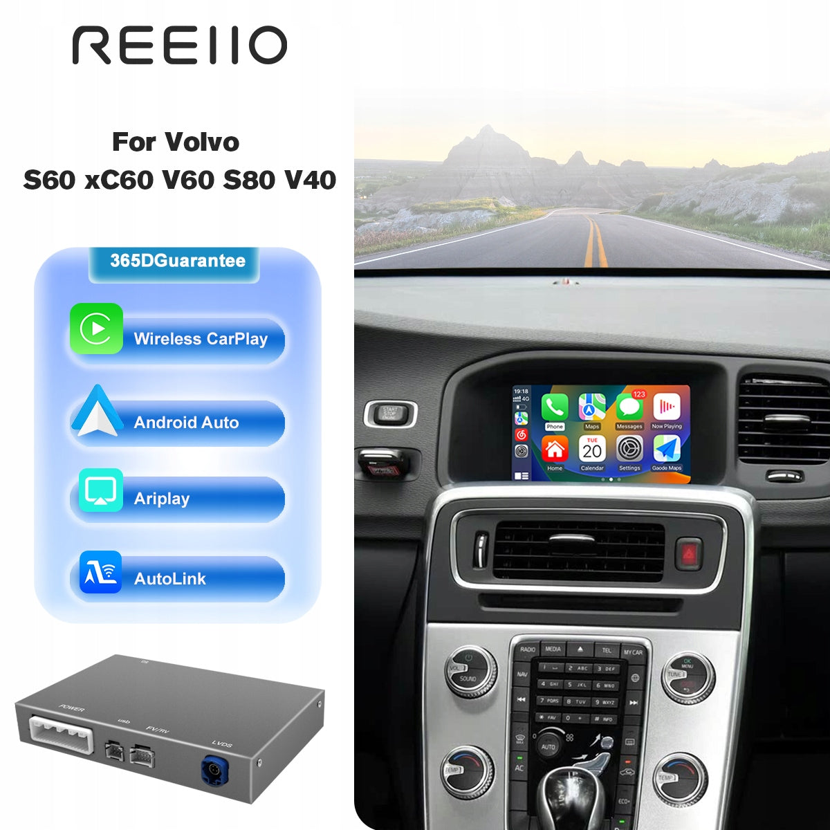 Carplay Android Auto for Volvo XC60 XC70 S60 S80 V60 V70 V40