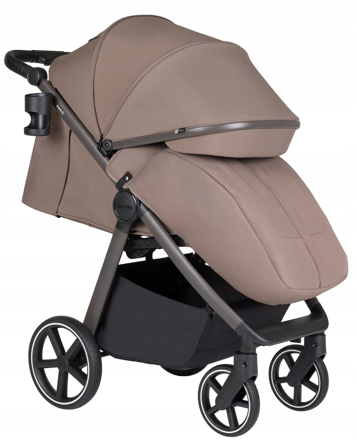 Carrello Bravo SL stroller up to 22kg large basket high backrest DESERT Manufacturer code 6900085012285