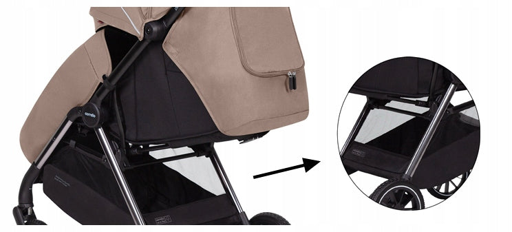 Carrello Delta Stroller Rose Pink Brand Carrello