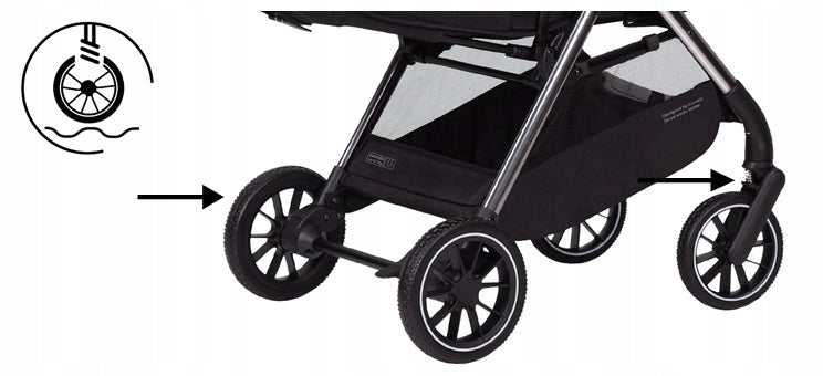 Carrello Delta Stroller Rose Pink Packaging status original