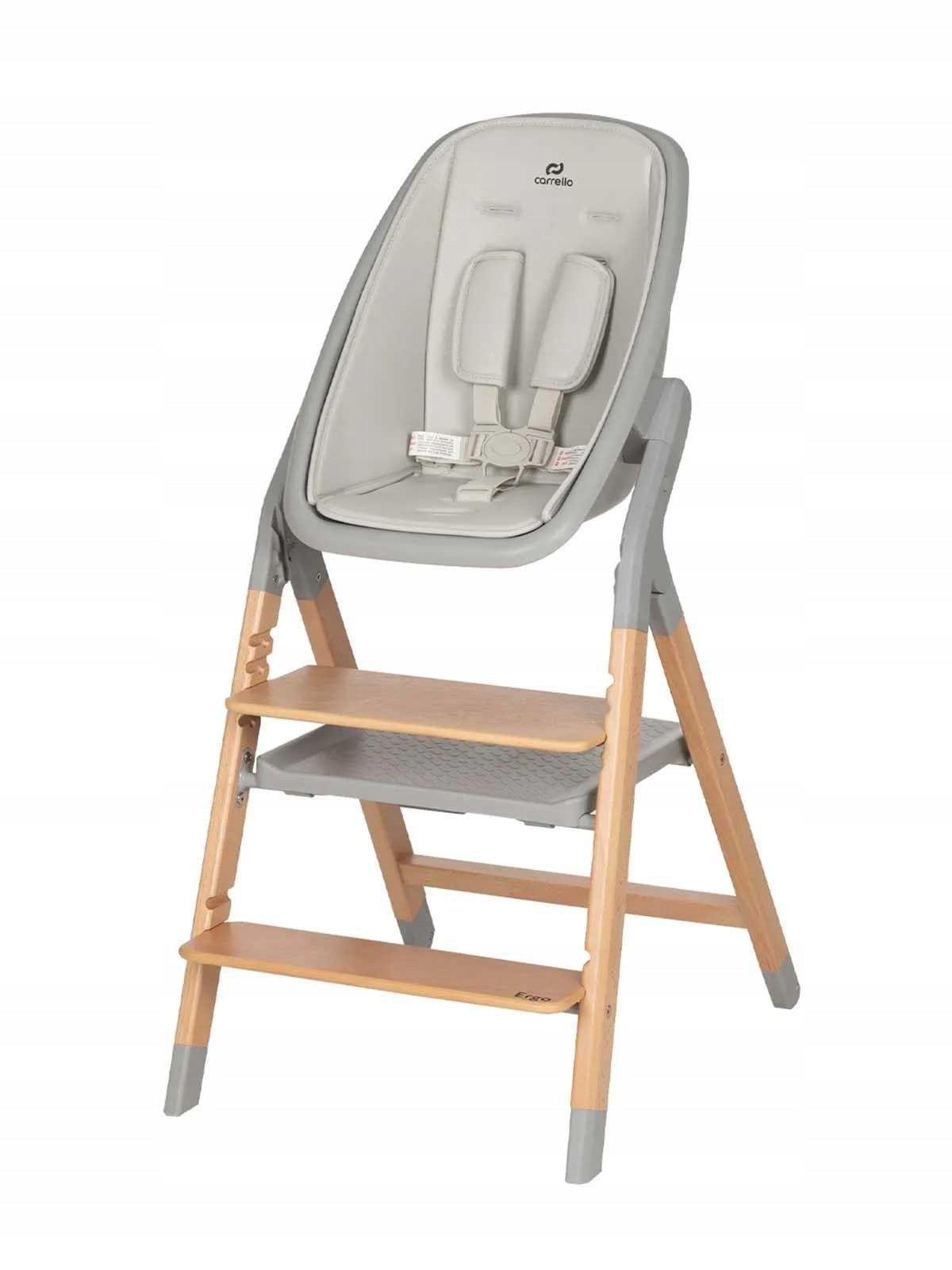 Carrello Ergo CRL-16701 – Highchair – Nordic Grey Brand Carrello