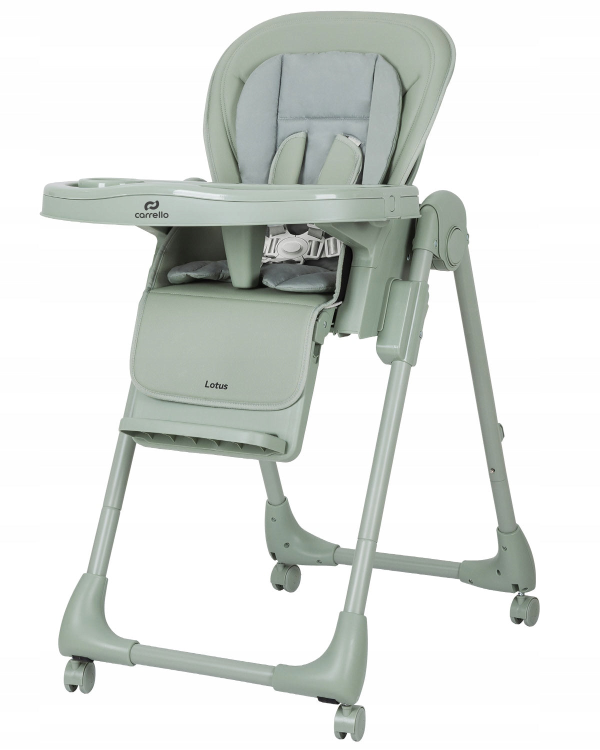 Carrello Lotus Highchair CRL-12101 Noa Green BABY SHOWER Color green