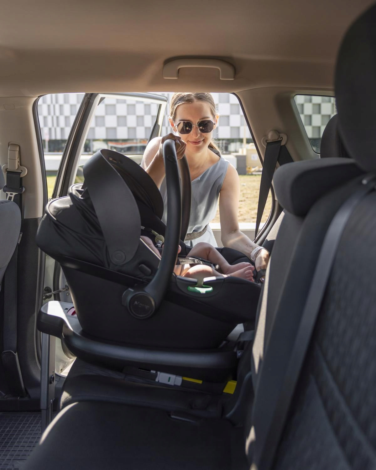 Carrello Nova Car seat from birth 40-87cm Grey LINE Brand Carrello