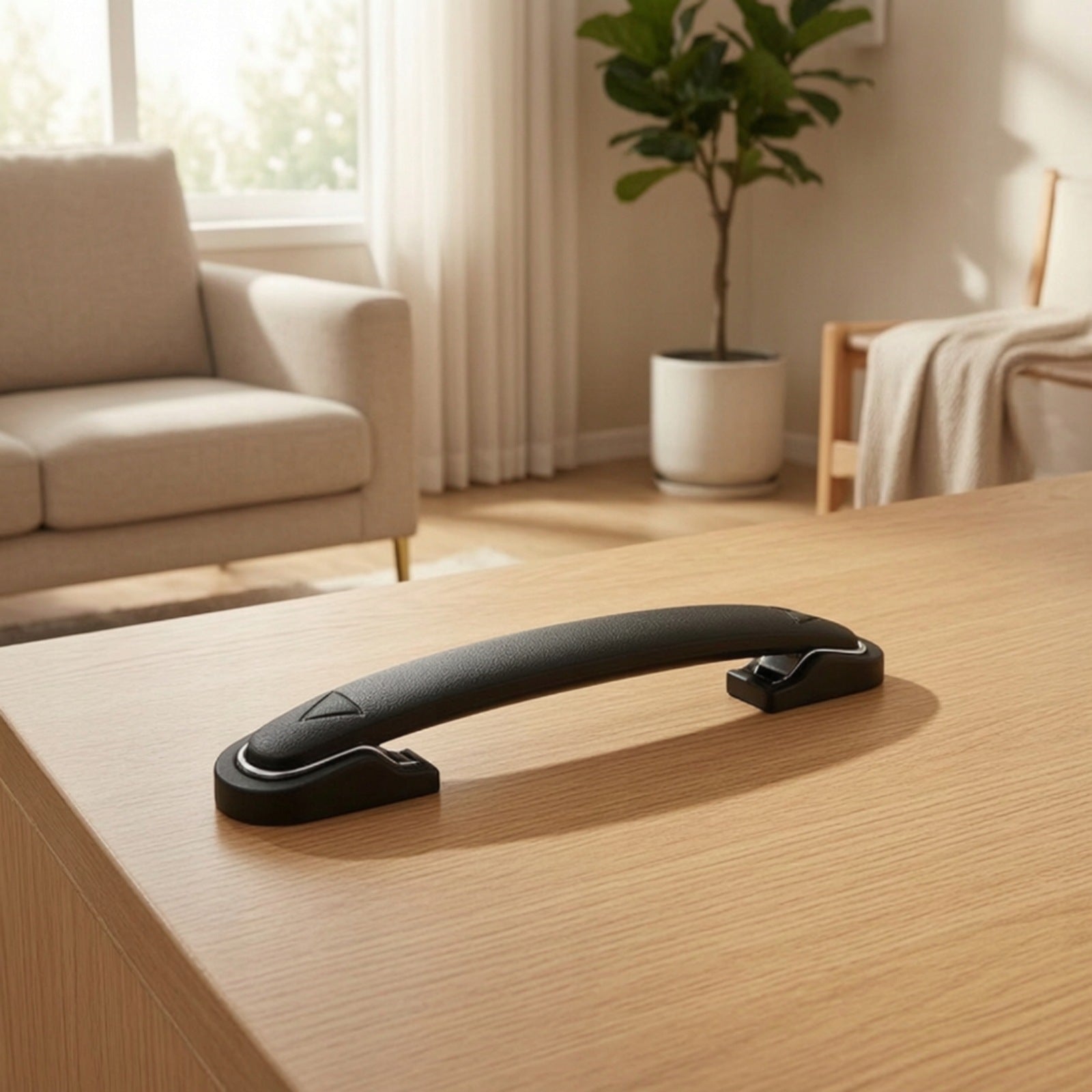 Carrying Handle Black Strap Handle Curved for Road Cases, Toolboxes, DIYers Packaging status original