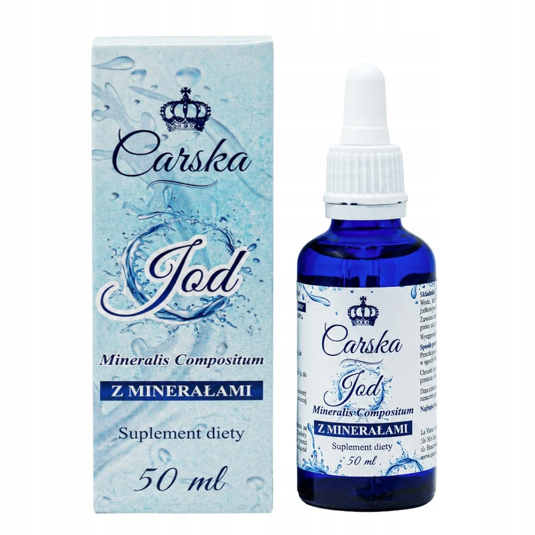 Carska Iodine with minerals 50 ml drops
