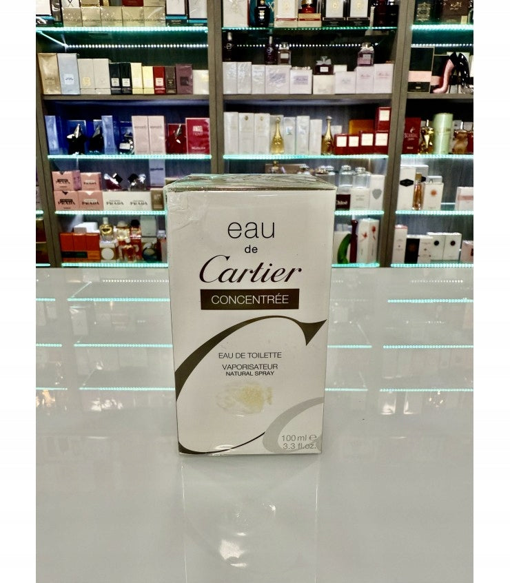 Cartier Eau De Cartier Concentree Eau De Toilette UNIKAT UNISEX 100ml Packaging status original