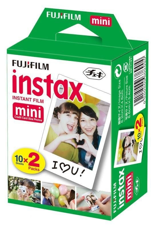 Cartridges cartridge instax mini 20 pcs Film Fujifilm 7,9,11,12 mini 25 50 s Manufacturer code Wkłady Instax Instaks