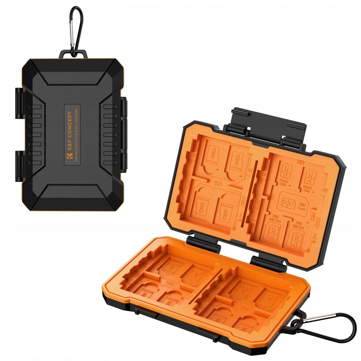 Case case memory card case Micro SD XQD CF SIM waterproof K&F