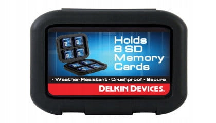 Case for 8 SD SDXC Delkin Devices memory cards Manufacturer Delkin Devices