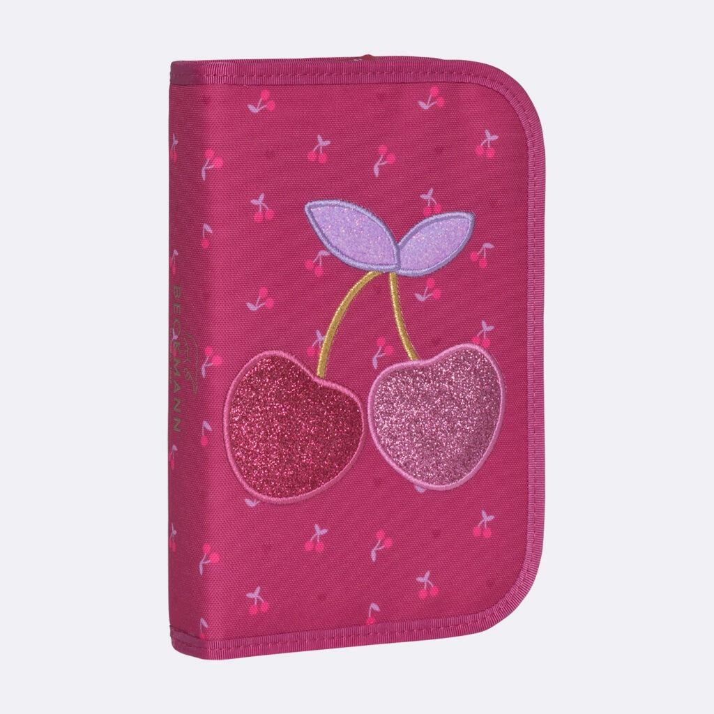 Case with one section fully equipped, Cherry
