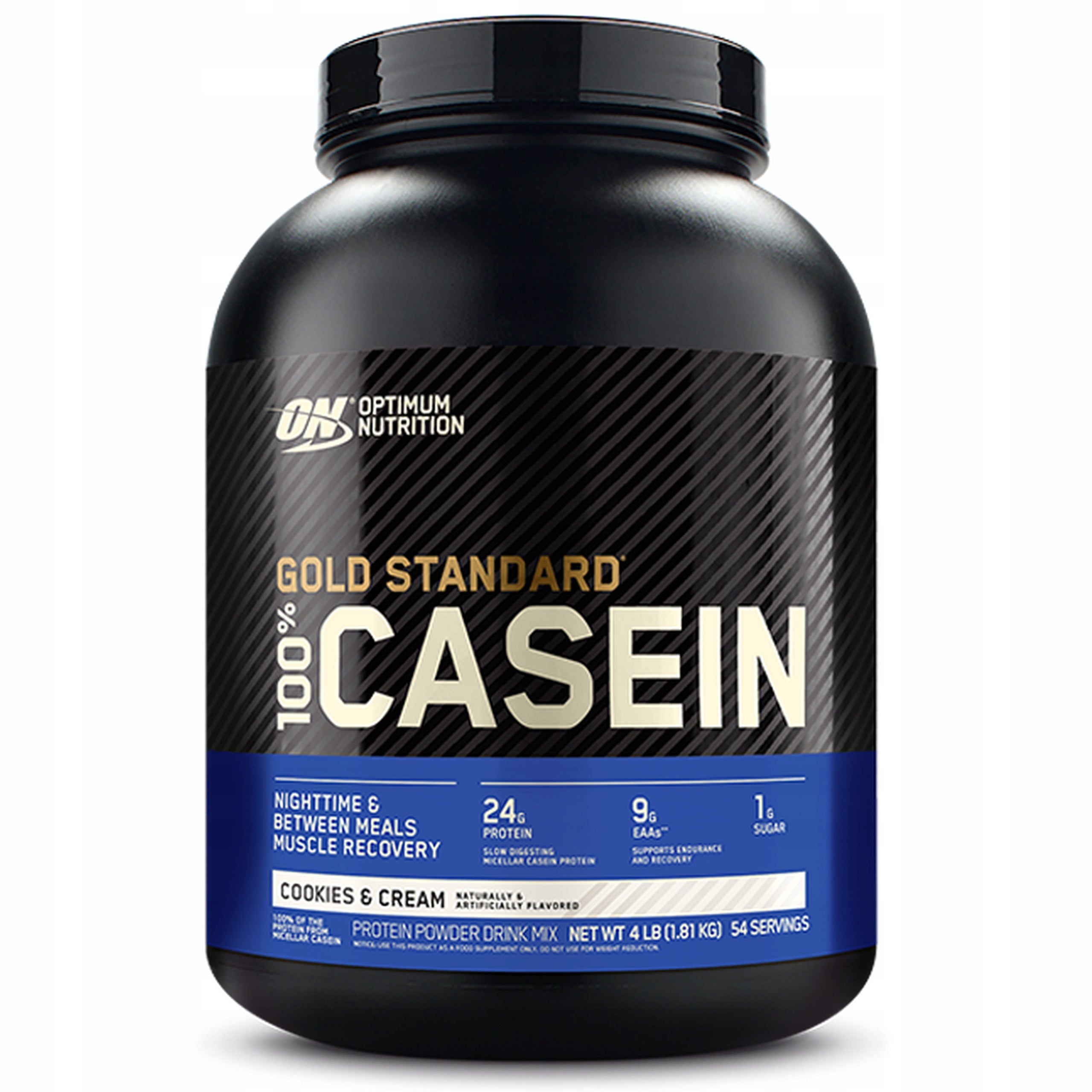 Casein OPTIMUM NUTRITION Gold Standard 1820g Strawberry Night Protein Expiration date at least six months from the date of purchase