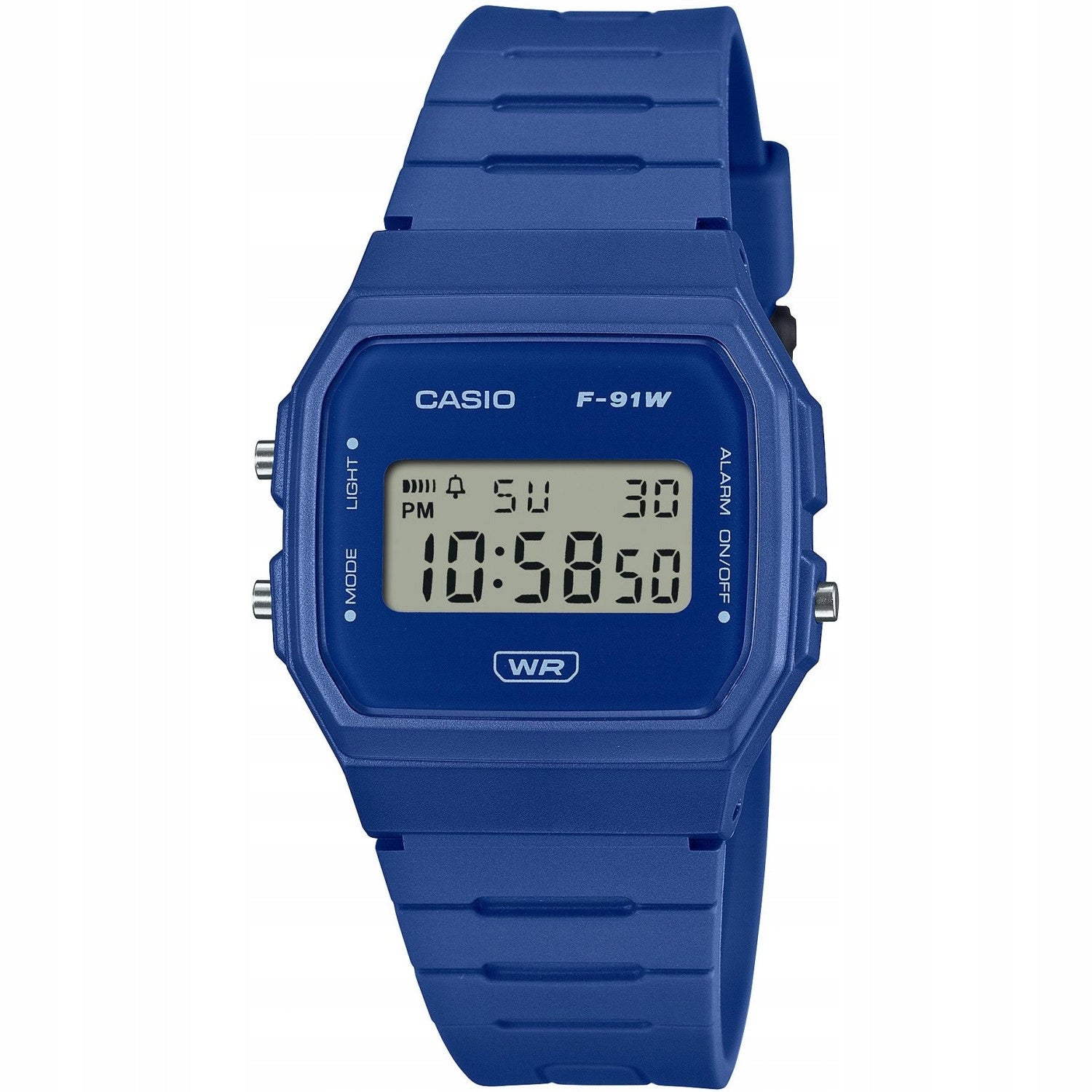 Casio Vintage F-91WB-2A1EF blue strap