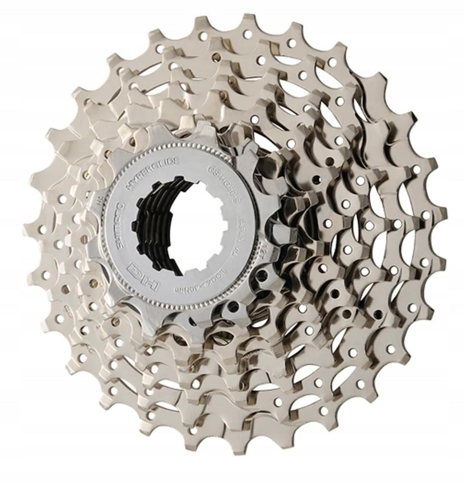 Cassette Shimano Sora CS-HG50-9, 12-25T, 9 rows. road, silver Brand Shimano