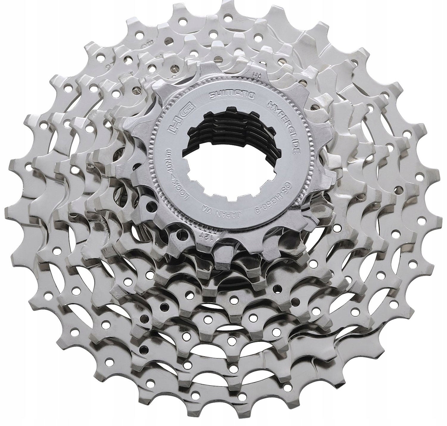 Cassette Shimano Sora CS-HG50-9, 12-25T, 9 rows. road, silver