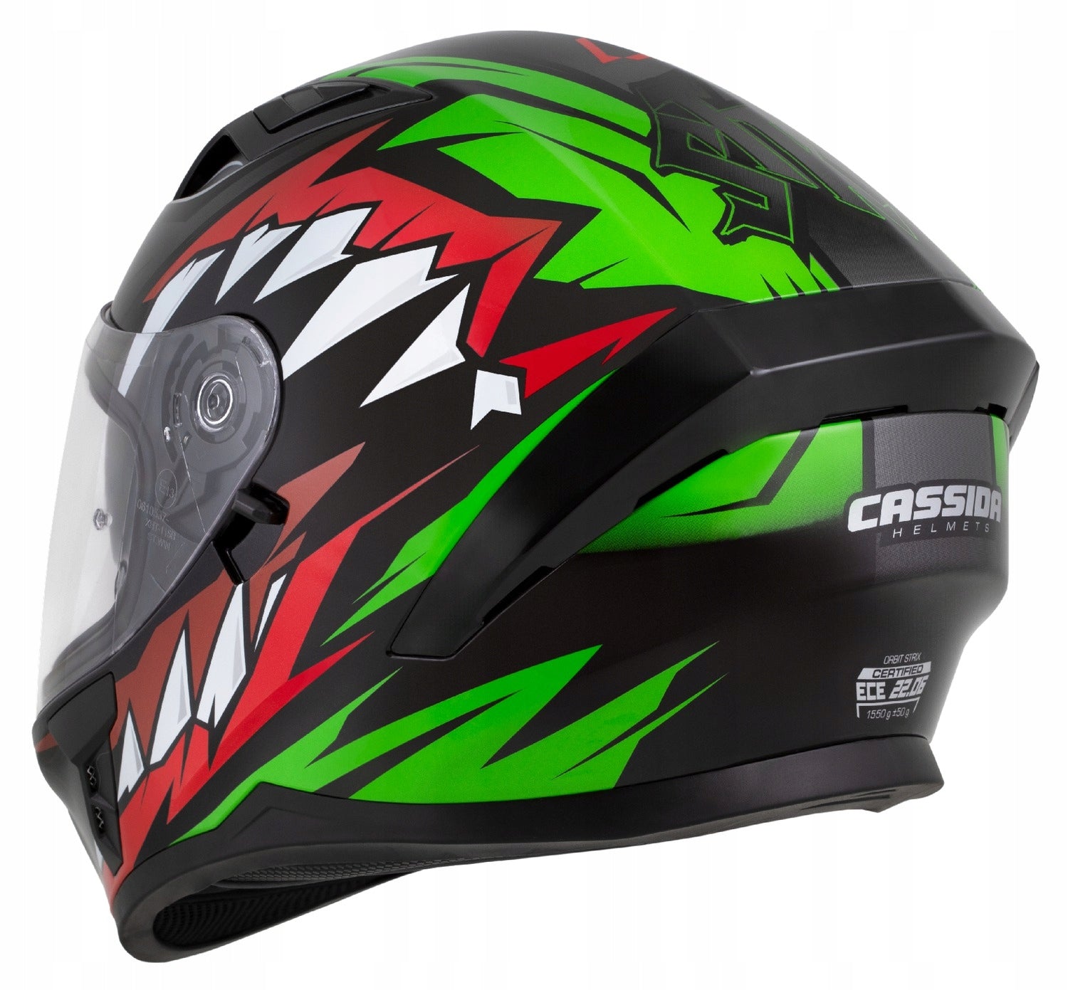 Cassida ORBIT GREEN XS Blenda ECE06 Motorcycle Helmet Under Pinlock and Intercom EAN (GTIN) 5905137238805