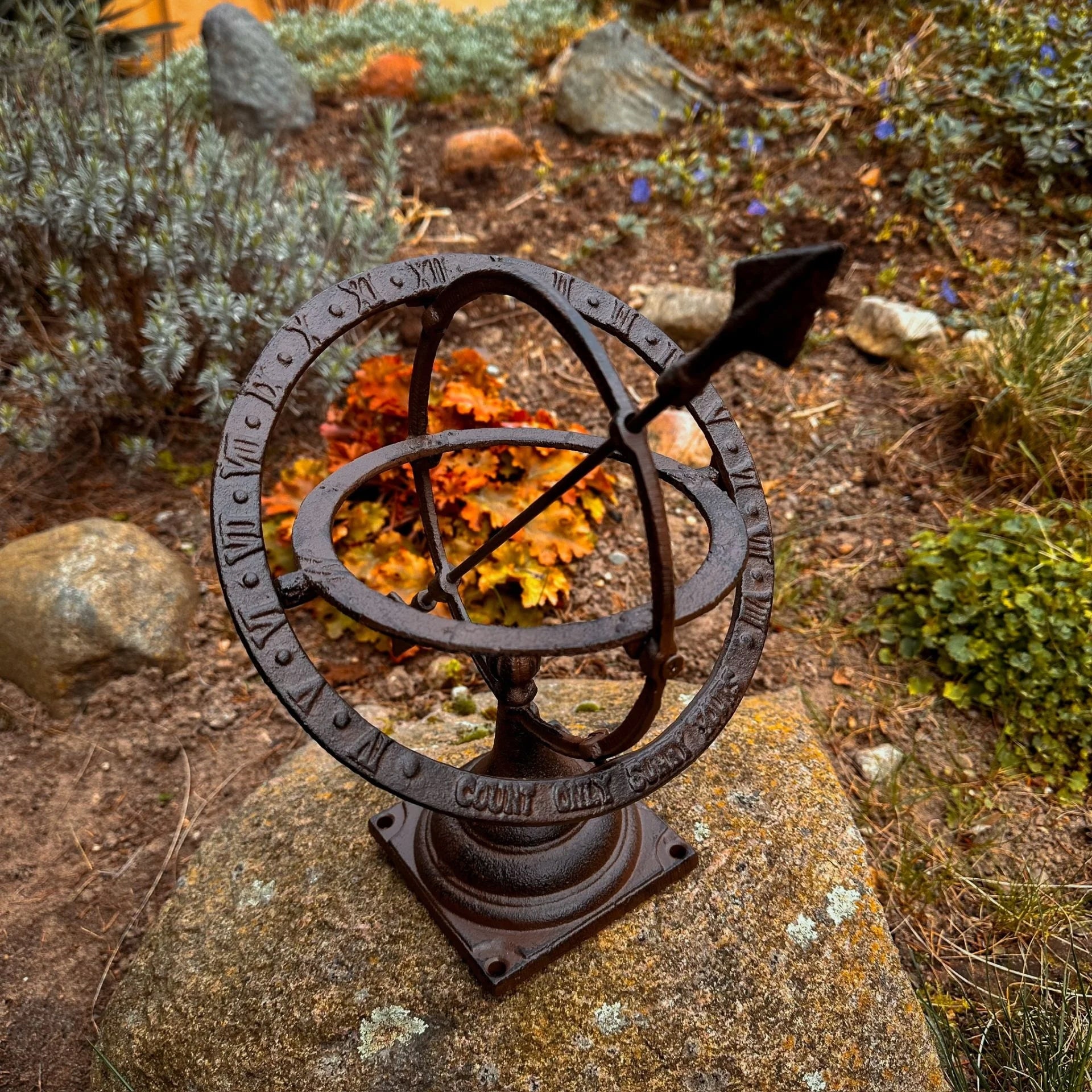 Cast Iron Sundial Manufacturer code SL-80BR