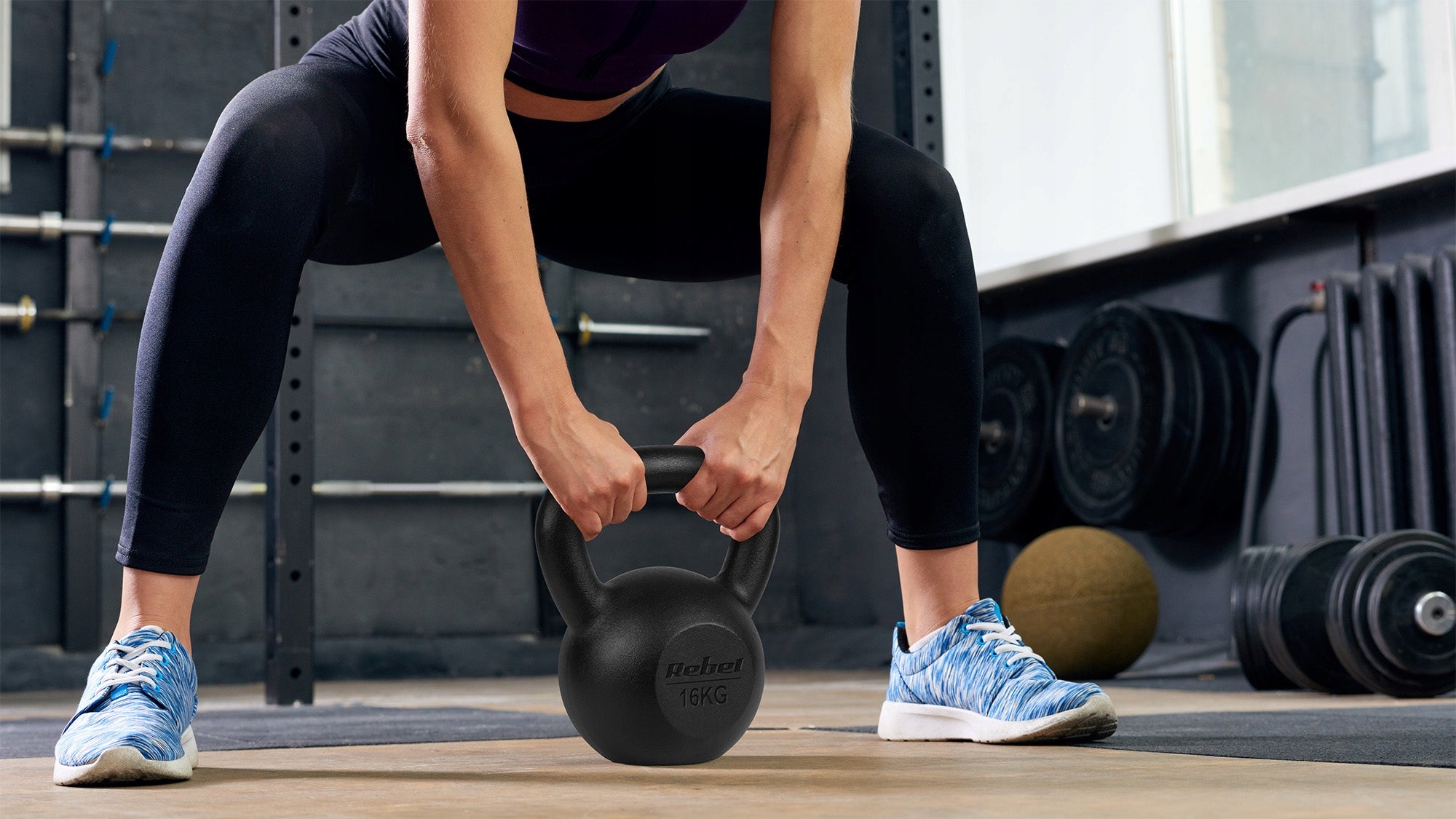 Cast iron kettlebell 24kg kettle dumbbell load weight for exercise Rebel Number of pieces in the set 1