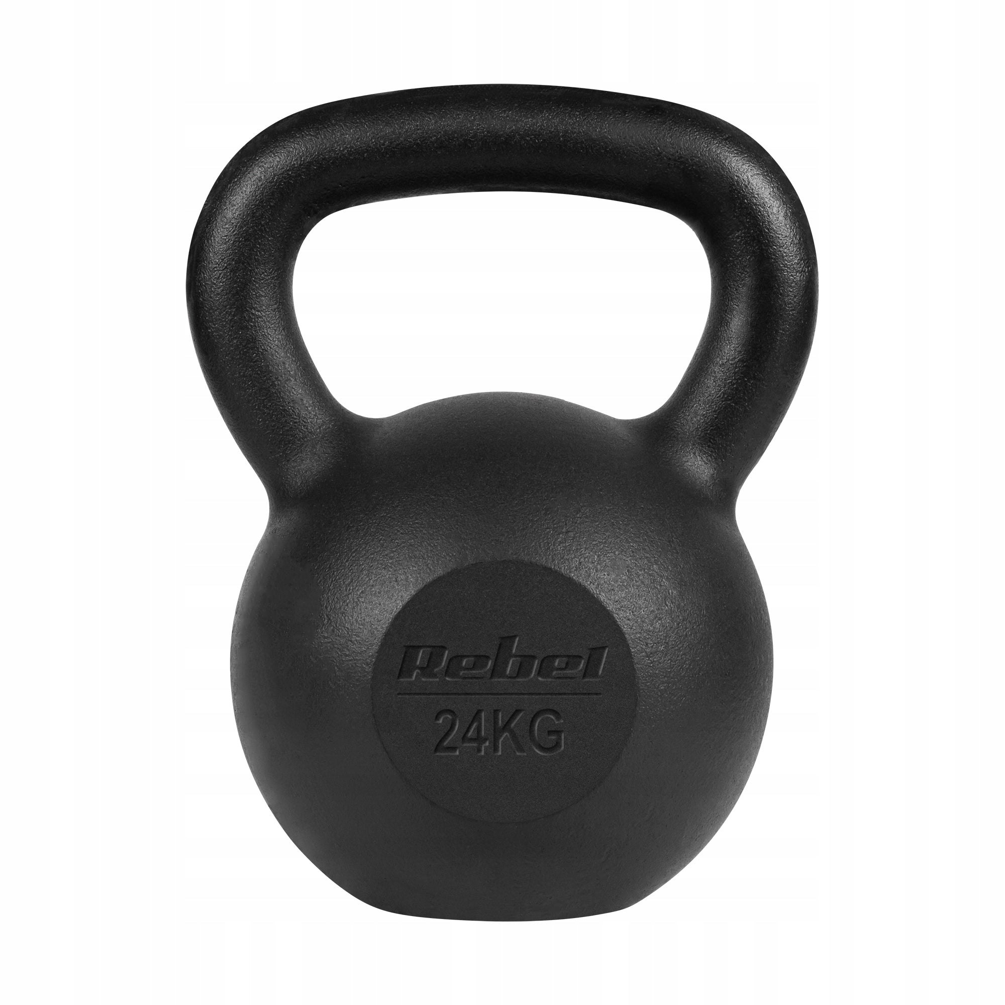 Cast iron kettlebell 24kg kettle dumbbell load weight for exercise Rebel Packaging status original